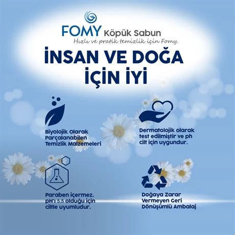 Fomy Classic Köpük Sabun 1000 Ml - Resim 3