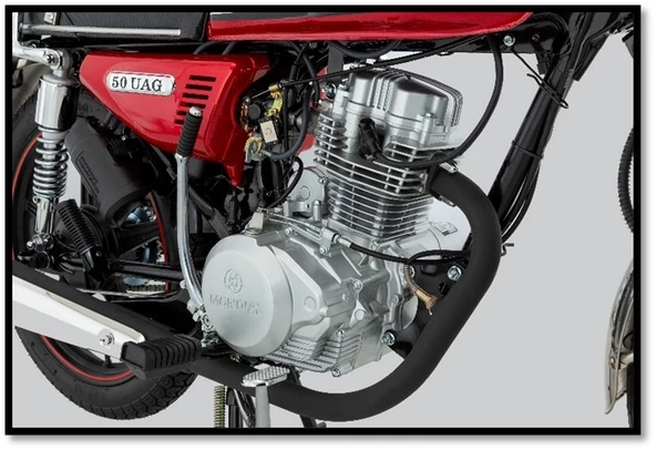 Mondial 50 Uag Ec Motorsiklet Siyah - Resim 2