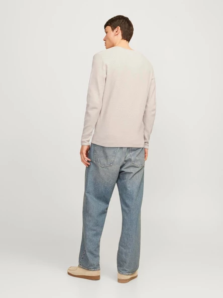 JACK JONES Erkek Örme Kazak 12258407 - Resim 3