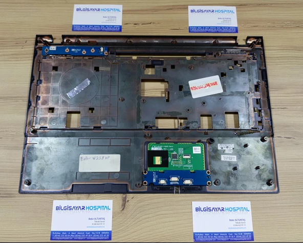 EXPER W258HP W258HPQ ÜST KASA NOTEBOOK LAPTOP 2.EL ürün görseli 1