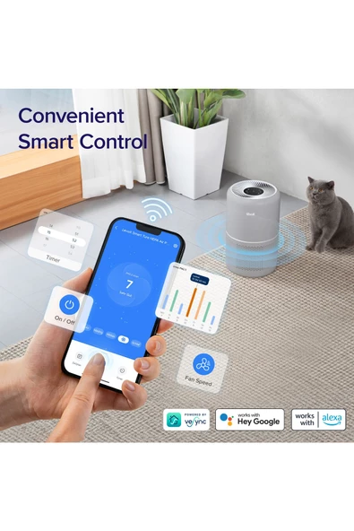 Levoit Core 300S Pro Akıllı Hava Temizleme Cihazı - Resim 6