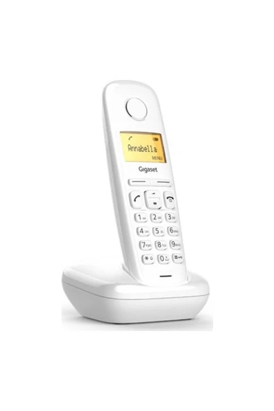 Gigaset A170 Dect Telefon Beyaz - Resim 2