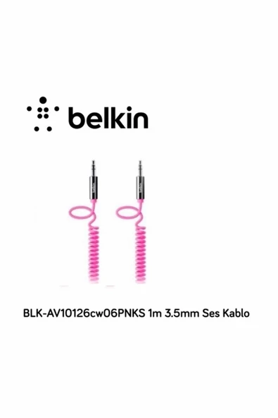 Belkin Blk-av10126cw06pnks 1m 3.5mm Ses Kablo ürün görseli 1