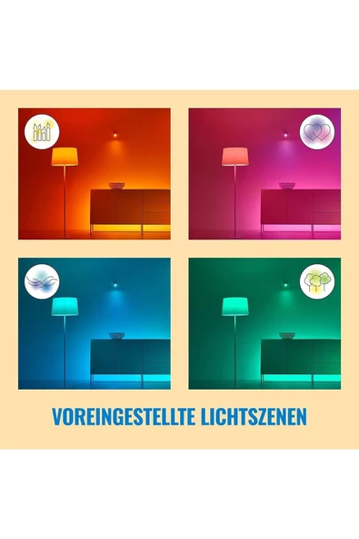 Wiz Up&down Rgb Wifi Akıllı Duvar Lambası - Resim 4
