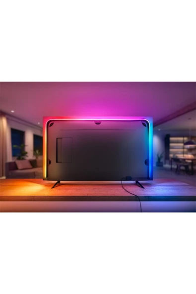 Philips   Hue Lightstrip Gradient TV 65" Akıllı Led Şerit - Resim 4
