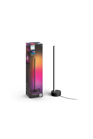 Philips Hue Gradient Signe Akıllı Led Masa Lambası, Siyah ürün görseli 1