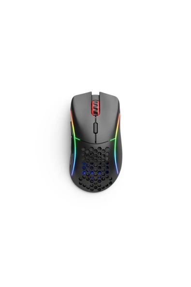 Glorious Model D Kablosuz RGB Ergonomik Gaming Mouse 19K DPI 69g Mat Siyah ürün görseli 1
