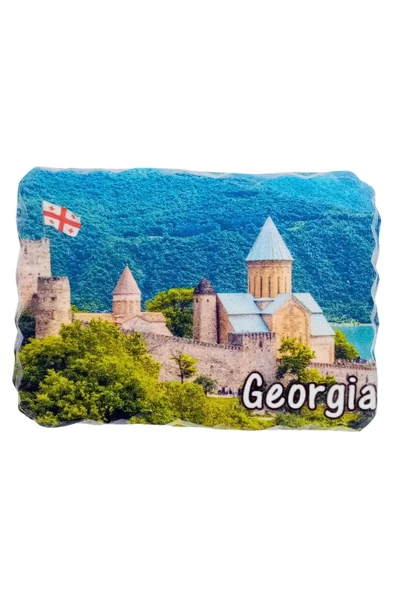 Gürcistan Temalı Kırık Magnet - Resim 3