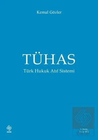 Tühas Türk Hukuk Atıf Sistemi Kemal Gözler ürün görseli 1