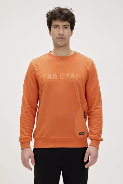 Bad Bear Marlow Crewneck Orange Erkek Sweatshirt ürün görseli 1