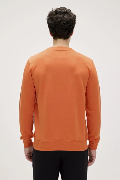 Bad Bear Marlow Crewneck Orange Erkek Sweatshirt - Resim 3