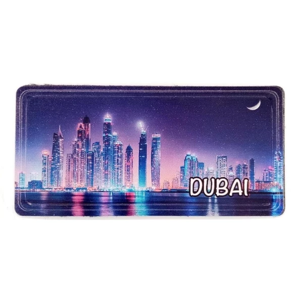 Dubai Temalı Plaka Magnet ürün görseli 1