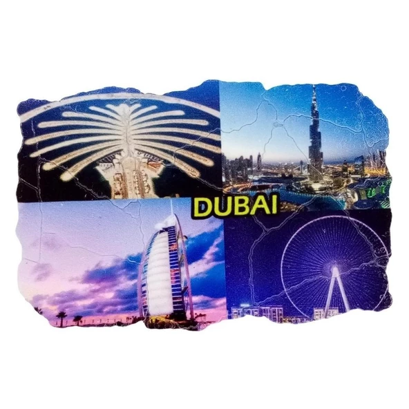 Dubai Temalı Fresco Magnet ürün görseli 1