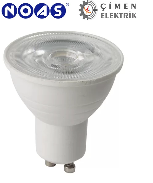 NOAS YL91 0702M 7W Mercekli Led Çanak Ampül 3200K Günışığı GU10 Duy ürün görseli 1