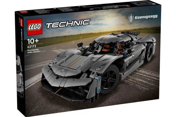 LEGO Technic 42173 Koenigsegg Jesko Absolut Grey Hypercar ürün görseli 1