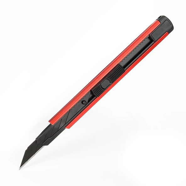 WORKPRO WP212020 9MM Alüminyum Kasa Cep Askılı Maket Bıçağı (KIRMIZI) ürün görseli 1