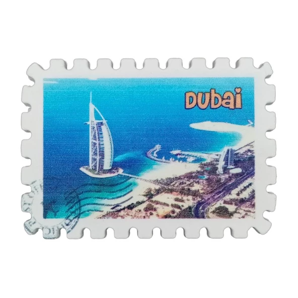 Dubai Temalı Pul Magnet ürün görseli 1