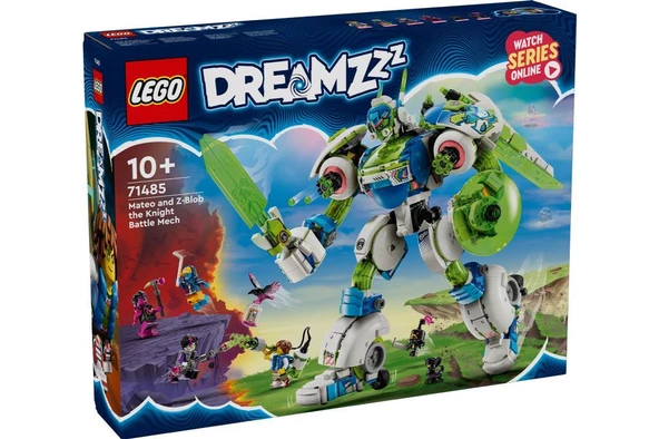 LEGO Dreamzzz 71485 Mateo and Z-Blob the Knight Battle Mech ürün görseli 1