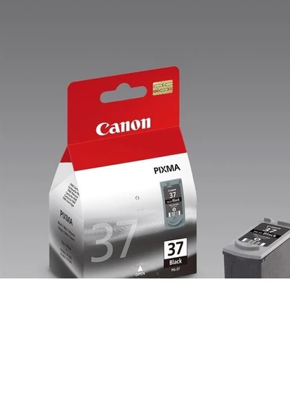 CANON PG-37 MÜREKKEP KARTUŞ 220 SAYFA SİYAH 11ml ürün görseli 1