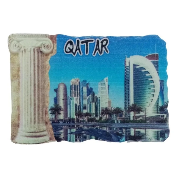 Katar Temalı Sütun Magnet ürün görseli 1