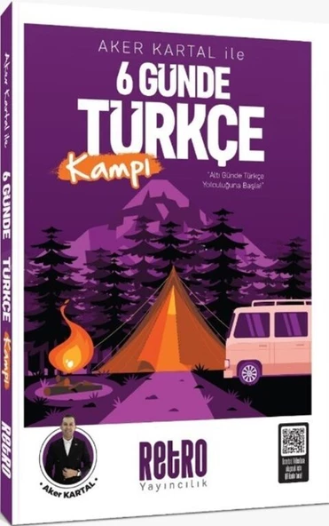 Retro 2026 KPSS YKS 6 Günde Türkçe Soru Kampı - Aker Kartal Retro Yayıncılık ürün görseli 1