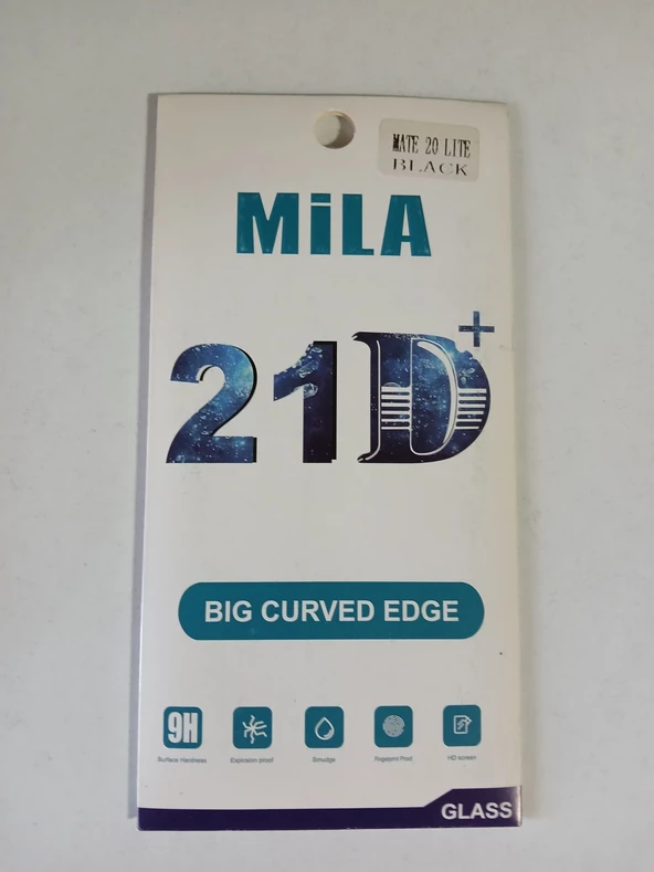 ASLANTİC HUAWEI MATE 20 LİTE 21D TAM KAPLAMA  SİYAH  EKRAN KORUYUCU ürün görseli 1