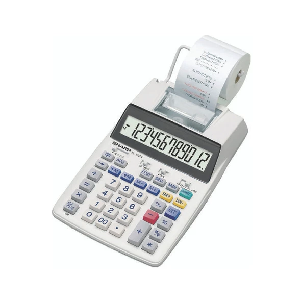 Sharp EL-1750V 12 Hane Şeritli Hesap Makinesi - Resim 2