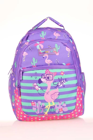 Kaukko Kids Sırt Çantası Paterned Flamingo L5148 ürün görseli 1