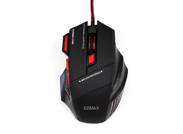 Gomax M3 Led Aydınlatmalı Optik Kablolu Oyuncu Mouse 3200Dpi ürün görseli 1