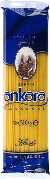 Nuhun Ankara Makarnası Spagetti 5 x 500 G ürün görseli 1