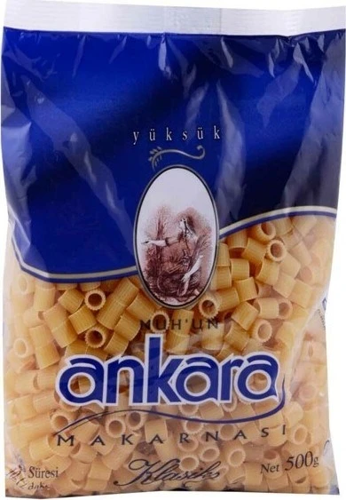 Nuhun Ankara Makarnası Klasik Yüksük Makarna 5 x 500 G ürün görseli 1