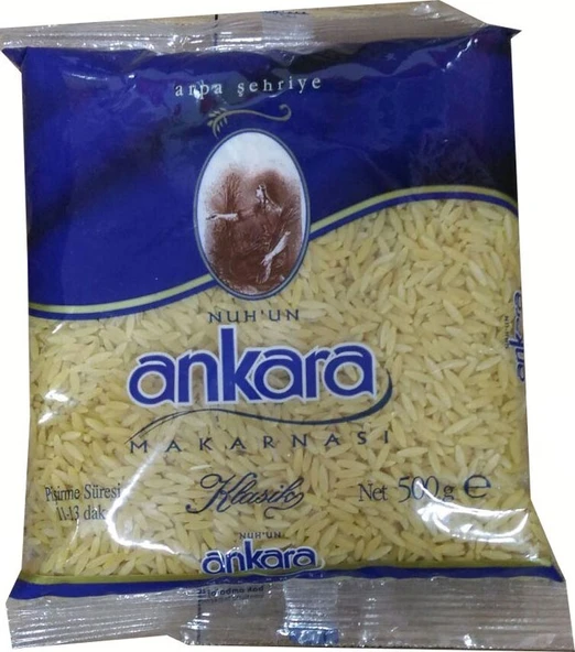 Nuhun Ankara Makarnası Klasik Arpa Şehriye 5 x 500 G ürün görseli 1