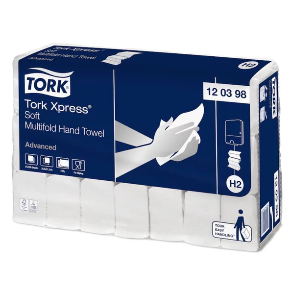 Tork Xpress Yumuşak Z Katlamalı Havlu Kağıt 180 Adet x 21 Paket (120398) ürün görseli 1