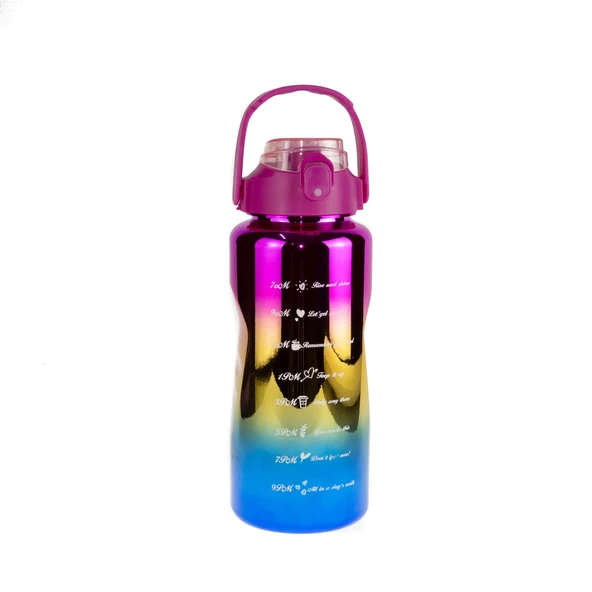 Matara Üçlü Set 2000 Ml 900 Ml 500 ML Neon Pembe - Resim 2