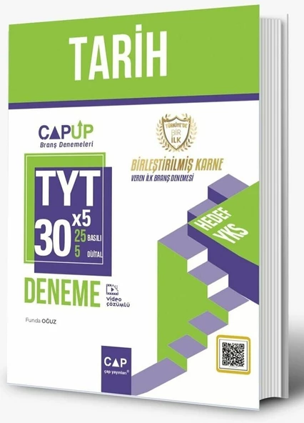 Çap Yayınları TYT Tarih 30 x 5 Up Deneme ürün görseli 1