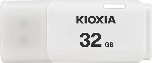 32GB USB2.0 KIOXIA BEYAZ USB BELLEK LU202W032GG4 - Resim 2