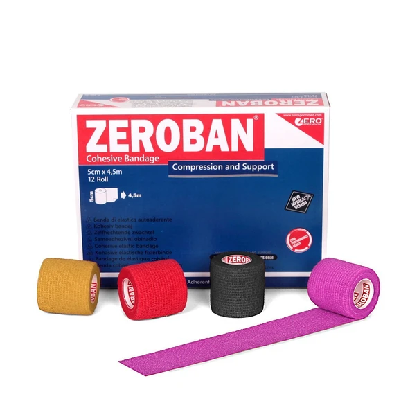 Zeroban 5 cm x 4,5 m Pink - Resim 8
