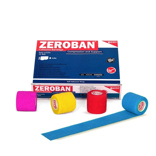 Zeroban 5 cm x 4,5 m Lıme Blue - Resim 5