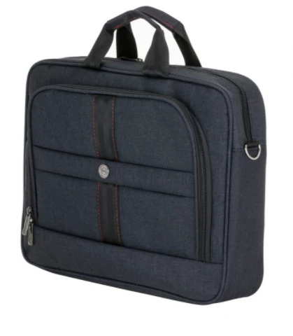 PLM SANTORİ NOTEBOOK ÇANTASI SİYAH 15.6" - Resim 3