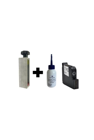 1" Inç Kartuş Dolum Aparatı + Solvent Kartuş Nozzle Temizleyici 50 Ml. (BÜYÜK 45 KARTUŞ DOLUM APARATIDIR.) (Kartuş Dahil Değildir) ürün görseli 1