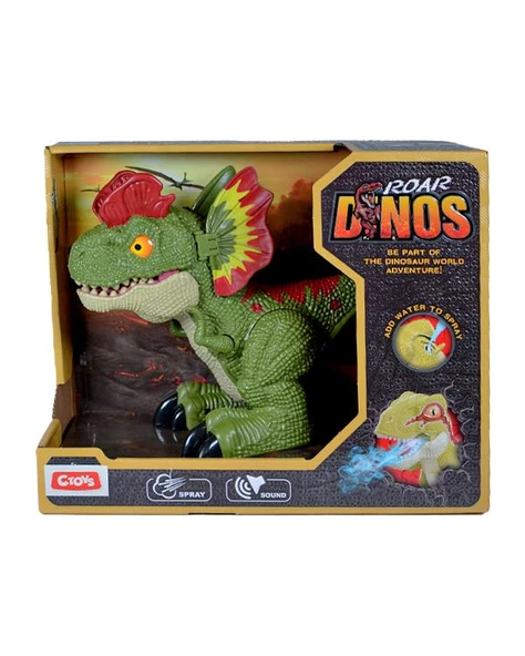 Ctoy Roar Dinos Dilophosaurus Yeşil QX026 ürün görseli 1