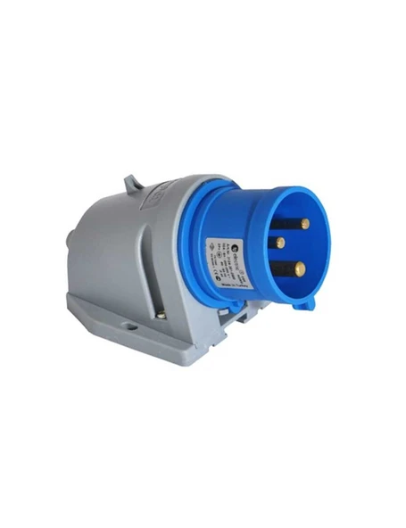 Tp Electric 3124-312-0900 3X32A CEE Norm Duvar Fişi Vidalı IP44 ürün görseli 1