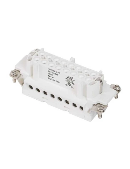 Mete Enerji 29022 16X16A Çoklu Priz Çekirdek Montajlı (Vidalı Bağlantı) 400 V ürün görseli 1