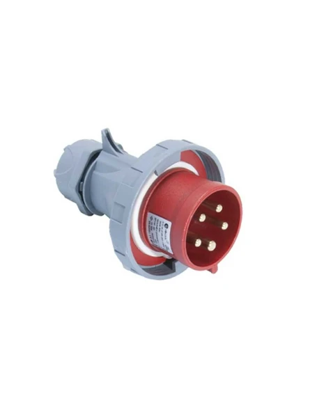 Tp Electric 3108-301-1600 5X32A CEE Norm Düz Fiş Vidalı IP67 ürün görseli 1