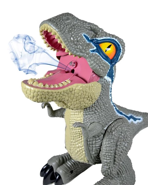 Ctoy Roar Dinos Raptor Gri QX025 - Resim 3