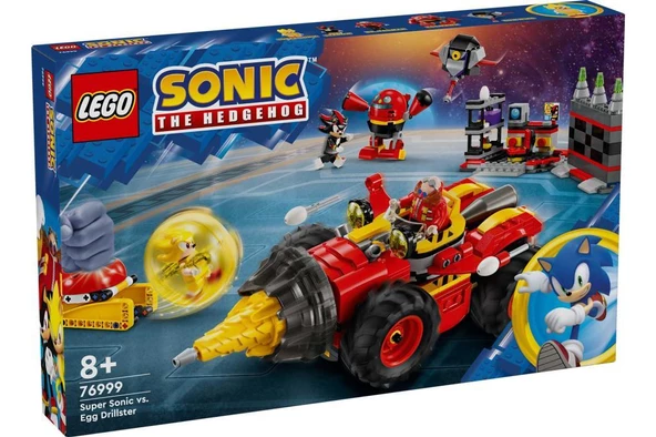 LEGO Sonic the Hedgehog 76999 Super Sonic vs. Egg Drillster ürün görseli 1
