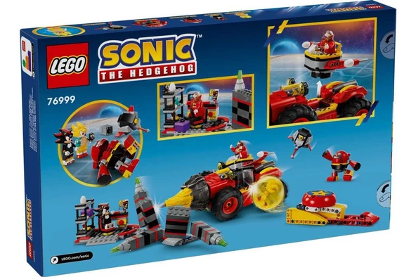 LEGO Sonic the Hedgehog 76999 Super Sonic vs. Egg Drillster - Resim 2