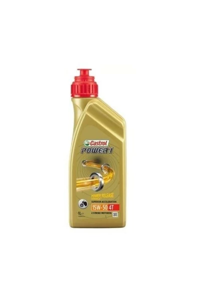 CASTROL Power 1 4t 15w-50 1 Litre Motorsiklet Yağı ürün görseli 1