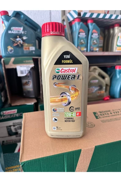 CASTROL Power 1 4t 10w-40 1lt Yağı ürün görseli 1