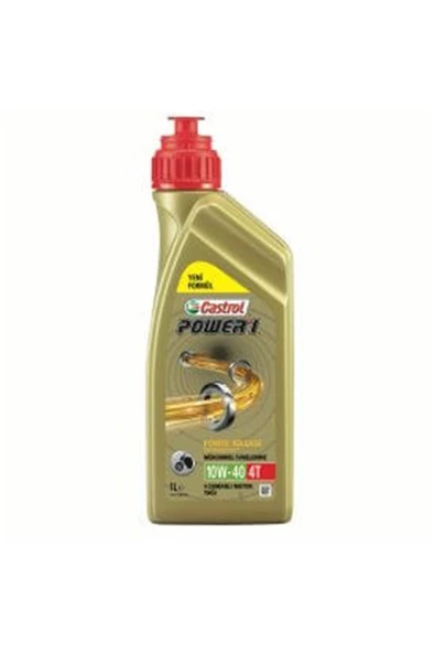 CASTROL Power1 4t 10w-40 Motosiklet Performans Yağı 2 Litre 2026 ÜRETİM ürün görseli 1